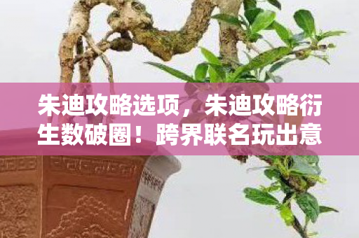 朱迪攻略选项，朱迪攻略衍生数破圈！跨界联名玩出意想不到新花样
