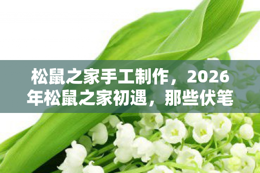 松鼠之家手工制作，2026年松鼠之家初遇，那些伏笔与承诺，如今想起鼻子一酸