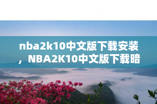 nba2k10中文版下载安装，NBA2K10中文版下载暗藏血色密码，消失的球星与午夜自动运行的诡异存档