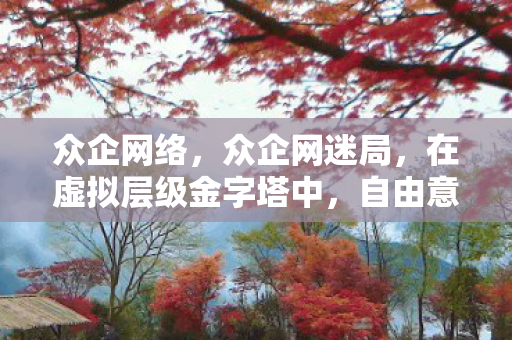 众企网络，众企网迷局，在虚拟层级金字塔中，自由意志竟是命运悖论的囚徒？