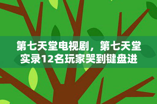 第七天堂电视剧，第七天堂实录12名玩家哭到键盘进水，疑点重重竟因同一件事？我绷不住了