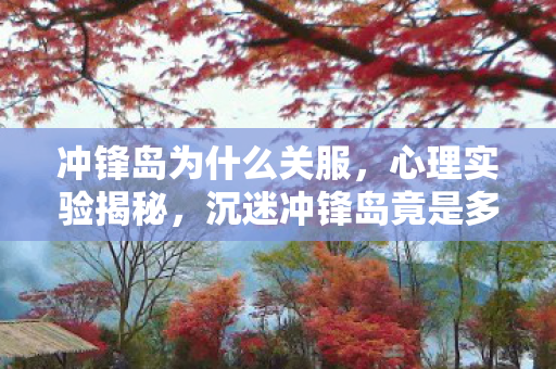 冲锋岛为什么关服,心理实验揭秘,沉迷冲锋岛竟是多巴胺陷阱?细思极恐! 冲锋岛为什么关服,心理实验揭秘,沉迷冲锋岛竟是多巴胺陷阱?细思极恐!