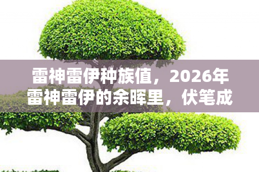 雷神雷伊种族值，2026年雷神雷伊的余晖里，伏笔成谶，鼻子一酸忆往昔