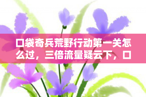 口袋奇兵荒野行动第一关怎么过，三倍流量疑云下，口袋奇荒野行动的繁荣竟让玩家集体心寒？