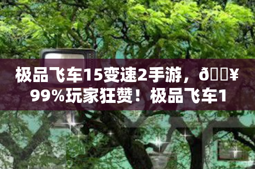 极品飞车15变速2手游，🔥99%玩家狂赞！极品飞车15变速2，这3处细节让我爽到尖叫！