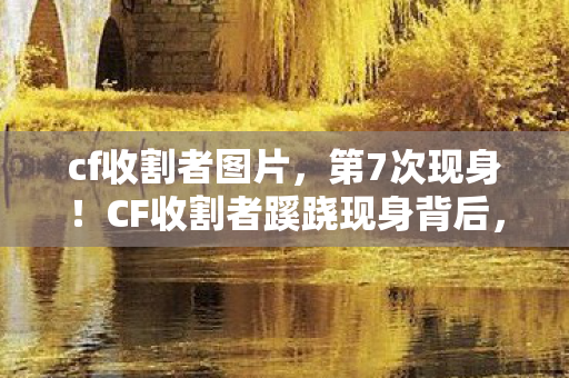 cf收割者图片，第7次现身！CF收割者蹊跷现身背后，真相让人后背发凉