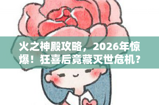 火之神殿攻略，2026年惊爆！狂喜后竟藏灭世危机？火之神殿真相令人窒息！