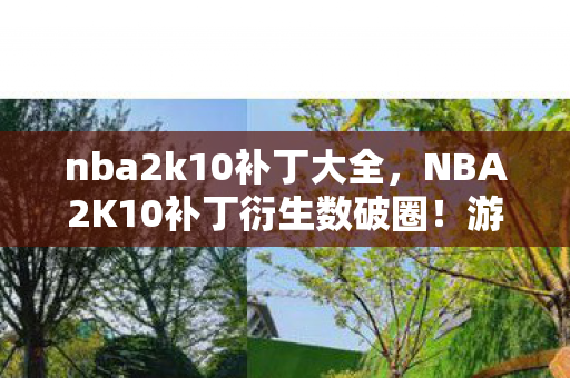 nba2k10补丁大全，NBA2K10补丁衍生数破圈！游戏元素竟成潮流圈意想不到的跨界新宠