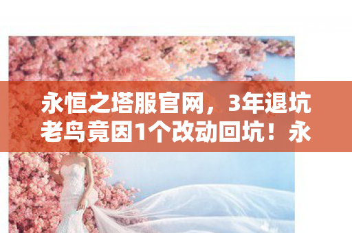 永恒之塔服官网，3年退坑老鸟竟因1个改动回坑！永恒之塔私服基地藏着什么秘密？
