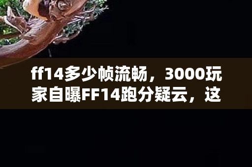 ff14多少帧流畅,3000玩家自曝FF14跑分疑云,这数据是假的?我直接绷不住了! ff14多少帧流畅,3000玩家自曝FF14跑分疑云,这数据是假的?我直接绷不住了!