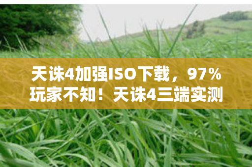 天诛4加强ISO下载,97%玩家不知!天诛4三端实测,这个平台操作爽到离谱! 天诛4加强ISO下载,97%玩家不知!天诛4三端实测,这个平台操作爽到离谱!