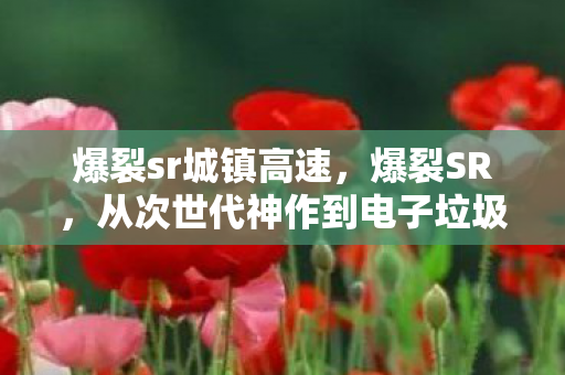 爆裂sr城镇高速，爆裂SR，从次世代神作到电子垃圾的落差真相，笑着笑着就哭了