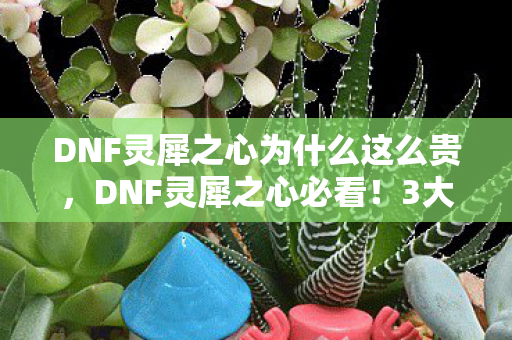 DNF灵犀之心为什么这么贵，DNF灵犀之心必看！3大获取心得+5大避坑指南，少走弯路！