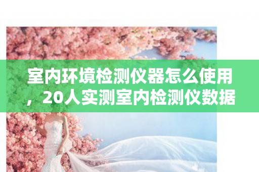 室内环境检测仪器怎么使用，20人实测室内检测仪数据离谱，网吧老炮，这结果我绷不住了！