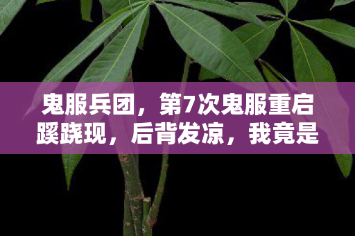 鬼服兵团，第7次鬼服重启蹊跷现，后背发凉，我竟是策划案板上的鱼