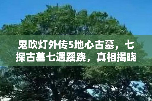 鬼吹灯外传5地心古墓,七探古墓七遇蹊跷,真相揭晓时后背发凉! 鬼吹灯外传5地心古墓,七探古墓七遇蹊跷,真相揭晓时后背发凉!