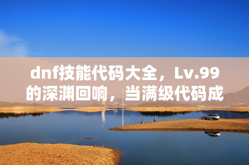 dnf技能代码大全，Lv.99的深渊回响，当满级代码成为灵魂的墓志铭